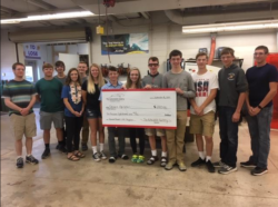 Denmark High School Receives $2800 Donation For Formula Student USA