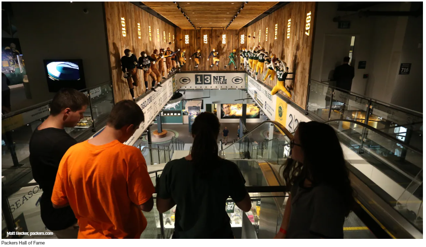 Packers Hall of Fame, Packers Pro Shop Open - Green Bay News Network
